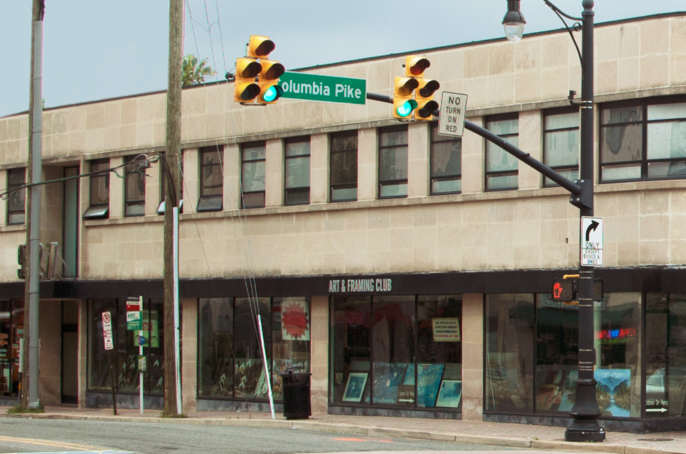 Intersection Walter Reed & Columbia Pike