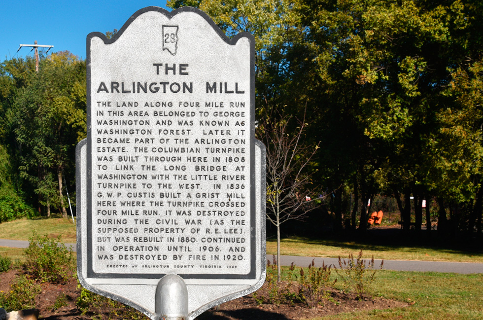 Arlington Mill Sign