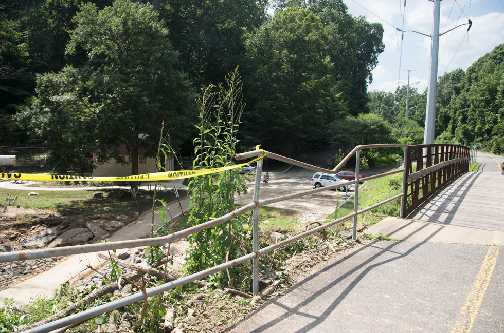 Storm Damage in Glencarlyn Park July 2019 